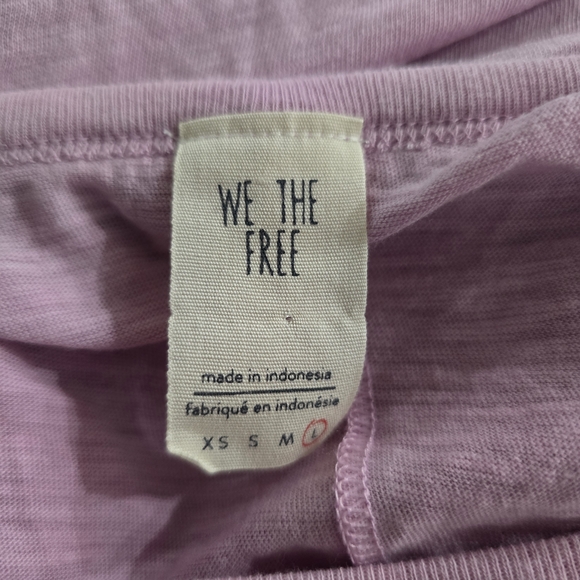 FREE PEOPLE We The Free T-Shirt Trio White Yellow Pink Bundle - Picture 6 of 15